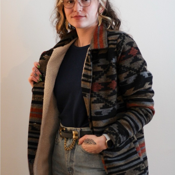 Original Weatherproof Vintage Fleece Coat/Jacket - Picture 2 of 5